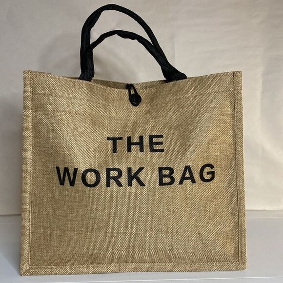 THE WORK BAG Canvas Tote Bag - Picture 9 of 10